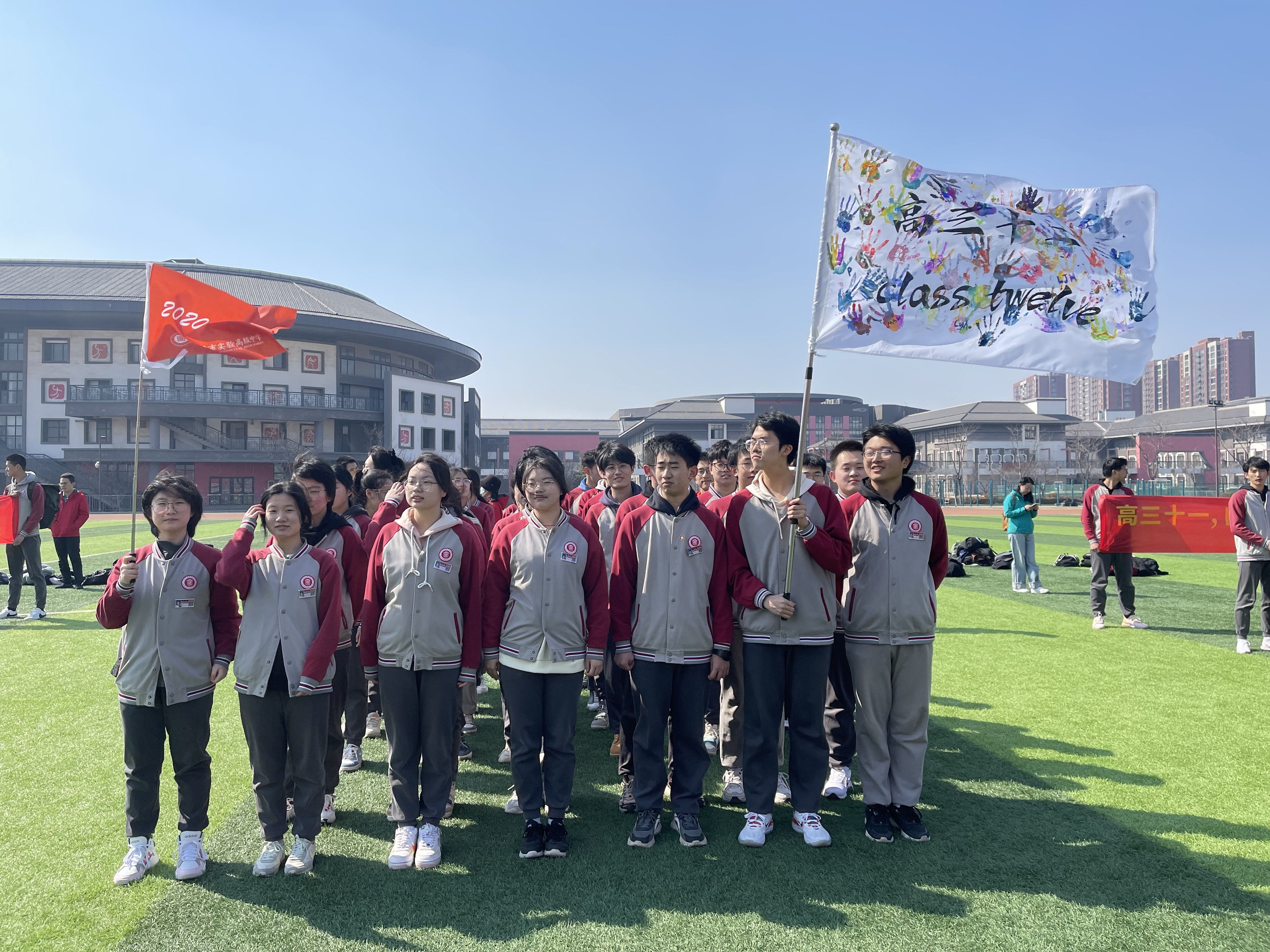 御风笃行向未来！青岛实验高中百日誓师吹响高考冲锋号