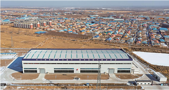 前郭县金风产业园项目。