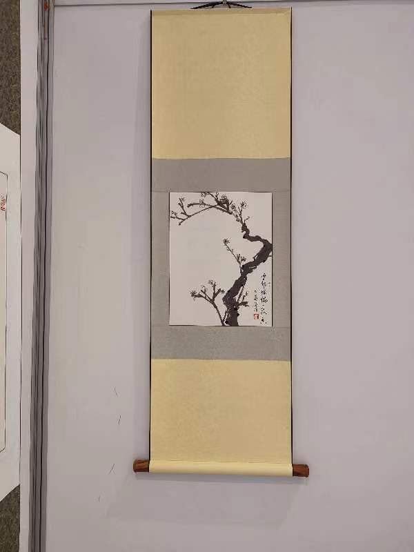山翁画梅（一）