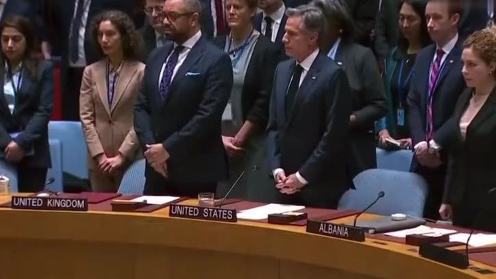 俄乌代表就联合国安理会默哀议程针锋相对