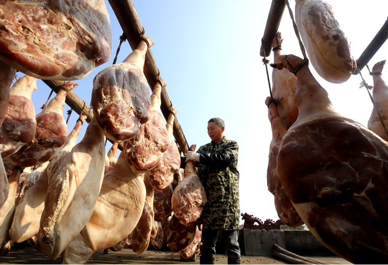 吉安安福县：做大“非遗火腿”助力乡村振兴（组图）