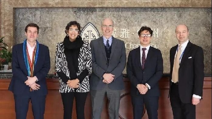 向春而行,卓越可期!威雅学校首迎英国姐妹校共同参访_凤凰网区域_凤凰网