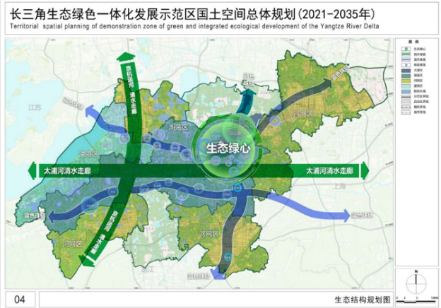 “长三角生态绿色一体化发展示范区规划”里藏了一条 沪苏百里青绿画廊