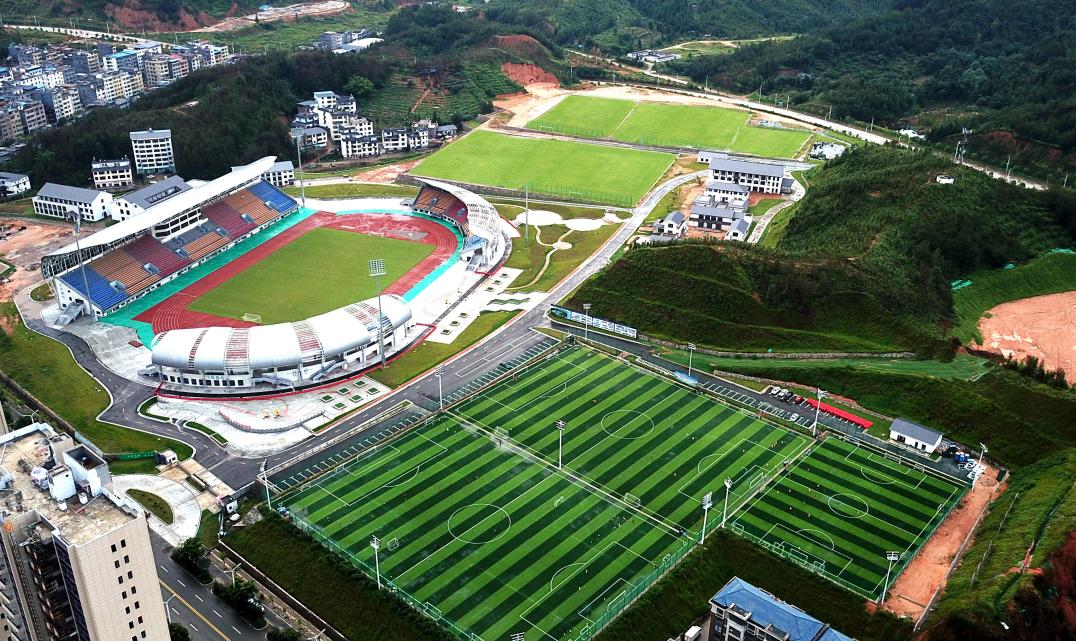 定南国家青少年足球训练中心.资料图