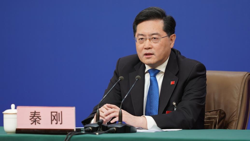 秦刚:美方曾惊呼“中国战狼”来了,现在又不给我这称号了_凤凰网视频_凤凰网