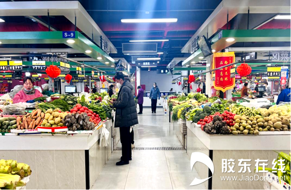 农贸市场“变形记”——让烟台人的菜篮子更干净、便利、舒心2023.3.8808