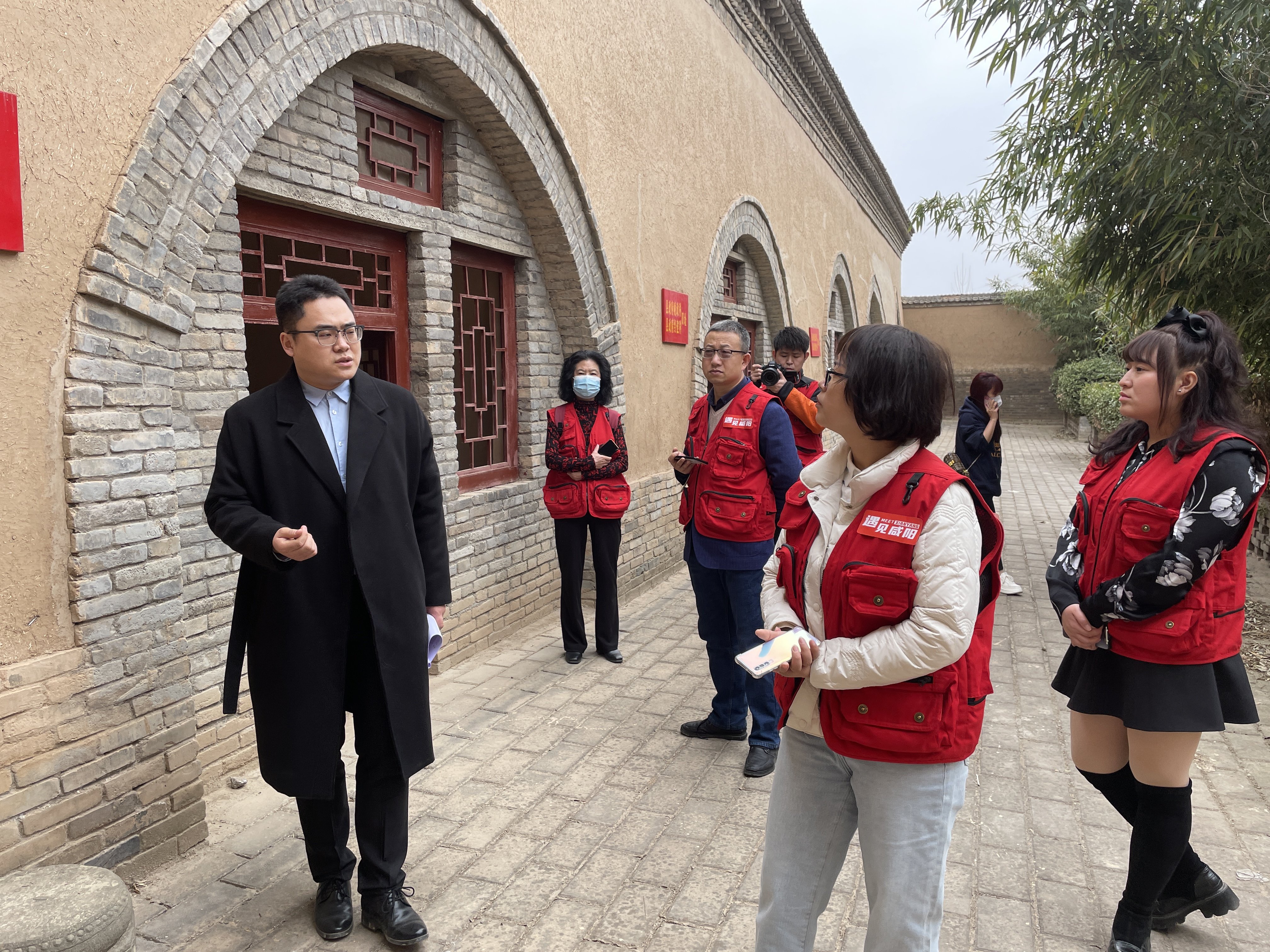 “遇见咸阳·红色印迹”活动走进金池革命旧址