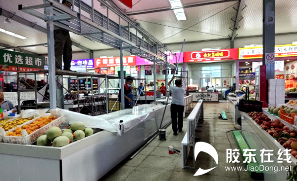 农贸市场“变形记”——让烟台人的菜篮子更干净、便利、舒心2023.3.81034