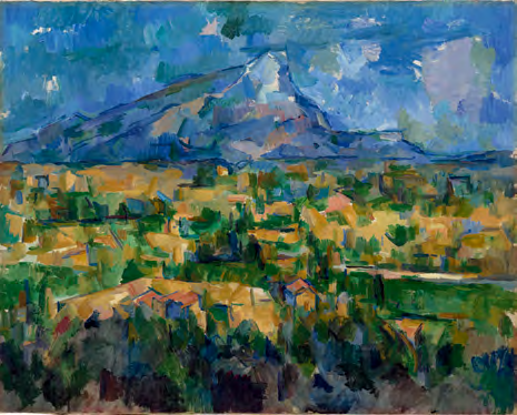 保罗·塞尚，《圣维克多山》，1902—1904年