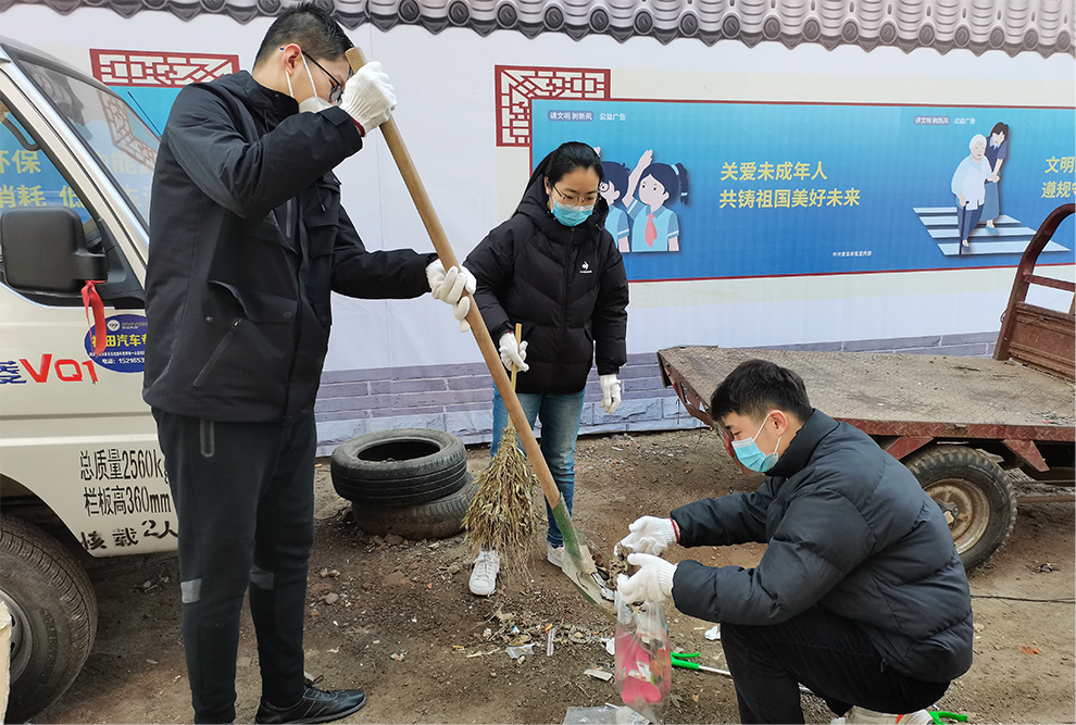 市北“政务蓝”诠释“志愿红” 共创文明典范城