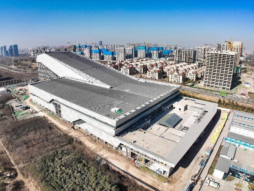 西北地区规模最大室内冰雪场馆西安融创冰雪世界项目主体结构完工凤凰网陕西_凤凰网