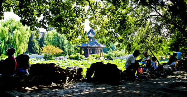 站在保定古莲花池回溯，“靴城”的“一片江南胜景”