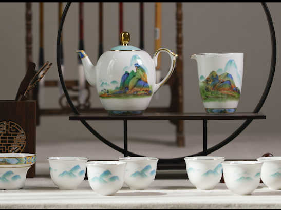 千里江山-茶具