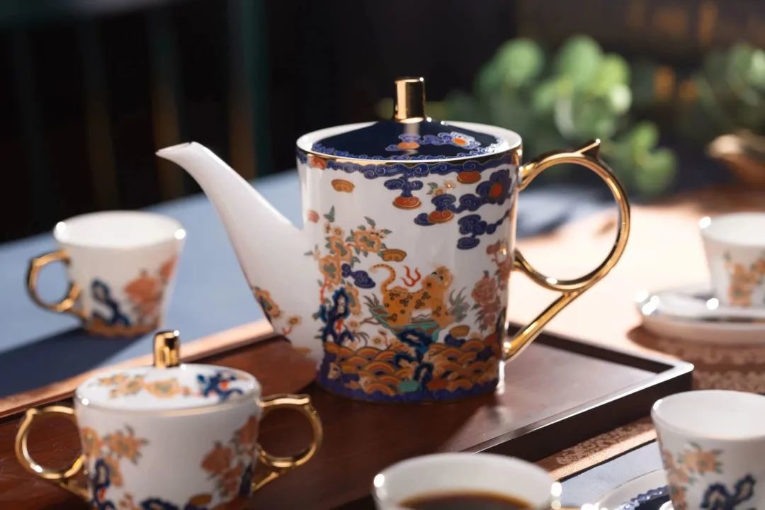 中国的奢华-福豹平安茶咖具