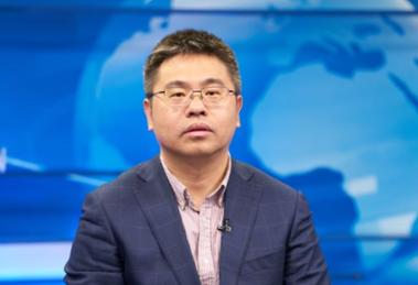 中国农业大学教授董强做客访谈 人民网 马天翼 摄