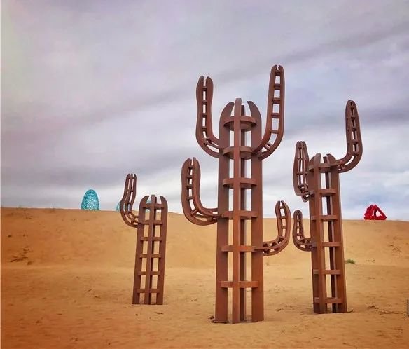 丝路梦境之二(中国刘宇航) 材质:耐候钢