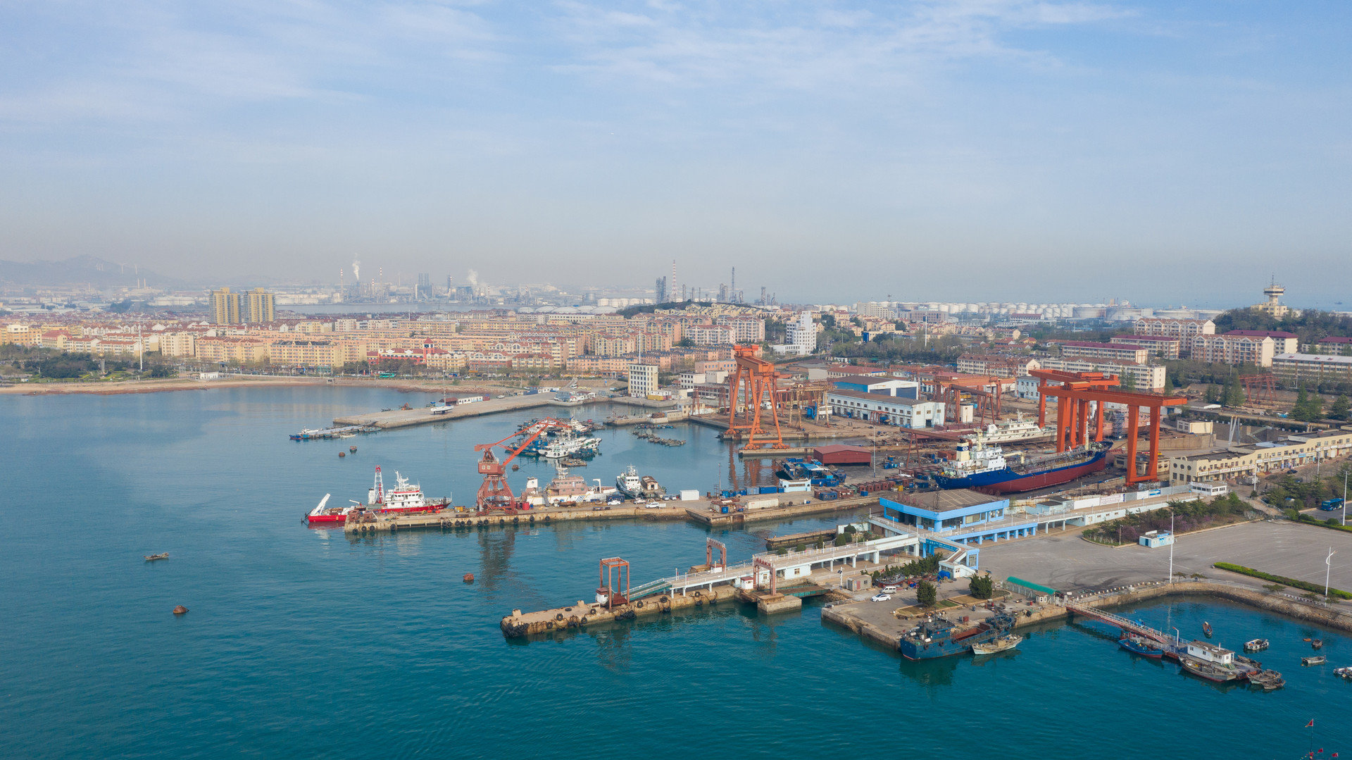 长768m 青岛港前港湾区泛亚码头工程顺利通过交工验收