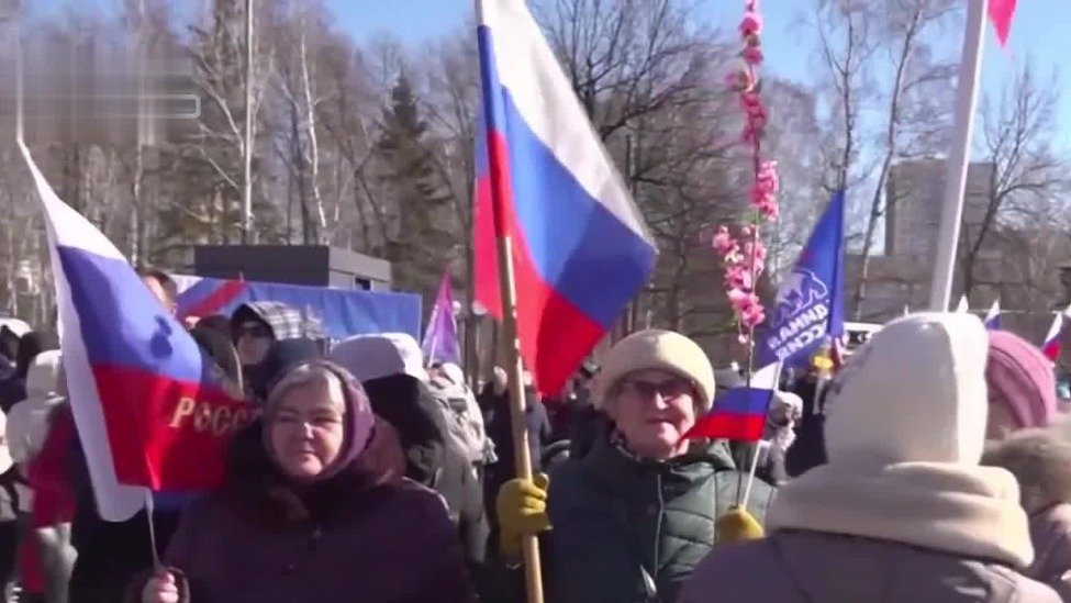 俄罗斯多地庆祝克里米亚入俄9周年