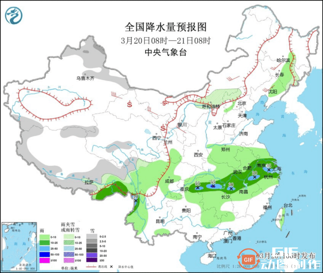 暴雨＋强雷电＋冰雹！江西将出现倒春寒
