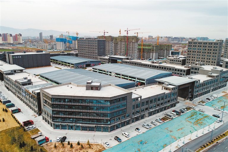 晋南国际农产品物流园一期竣工运营