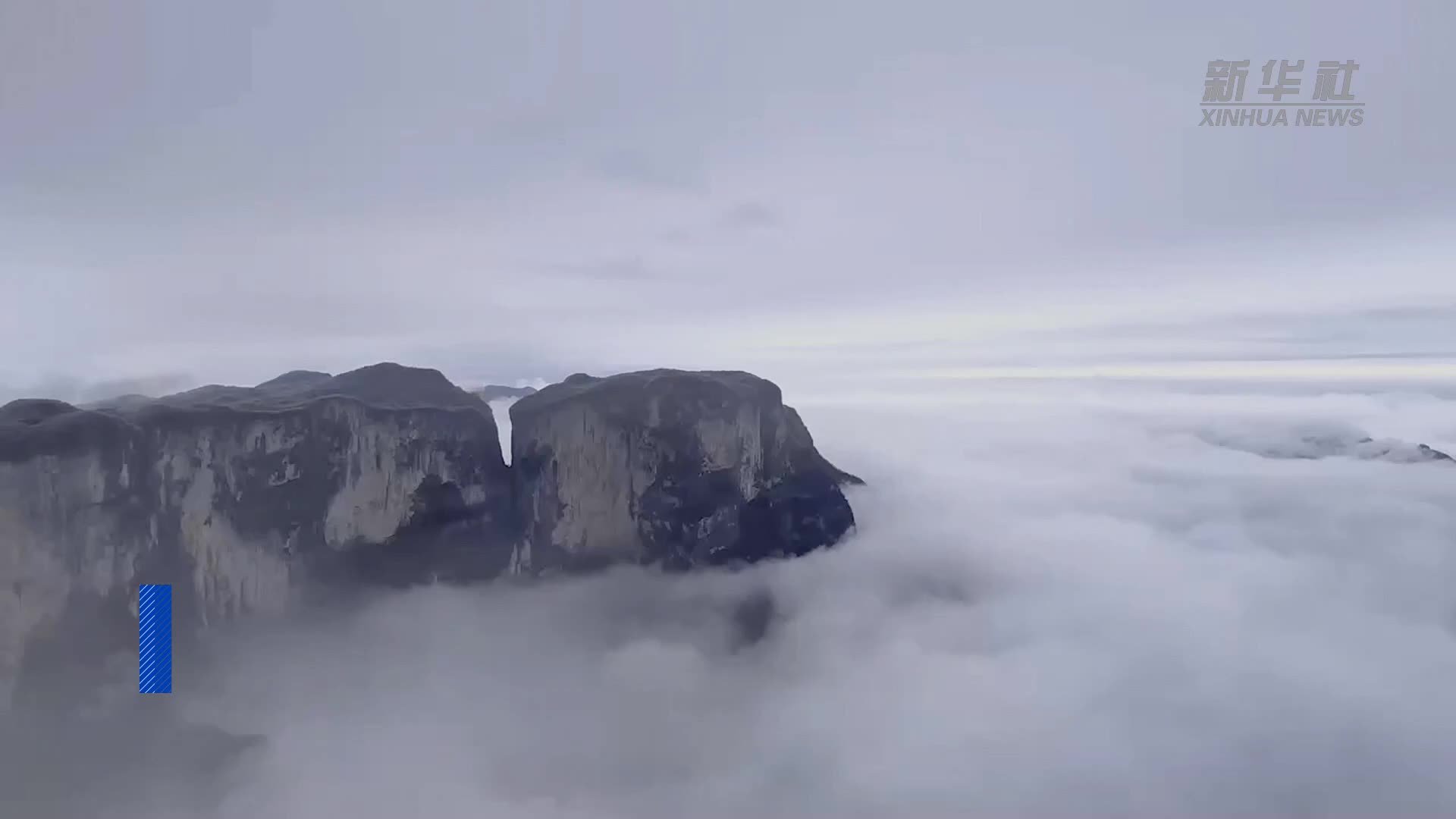 湖南张家界：春日云海美景