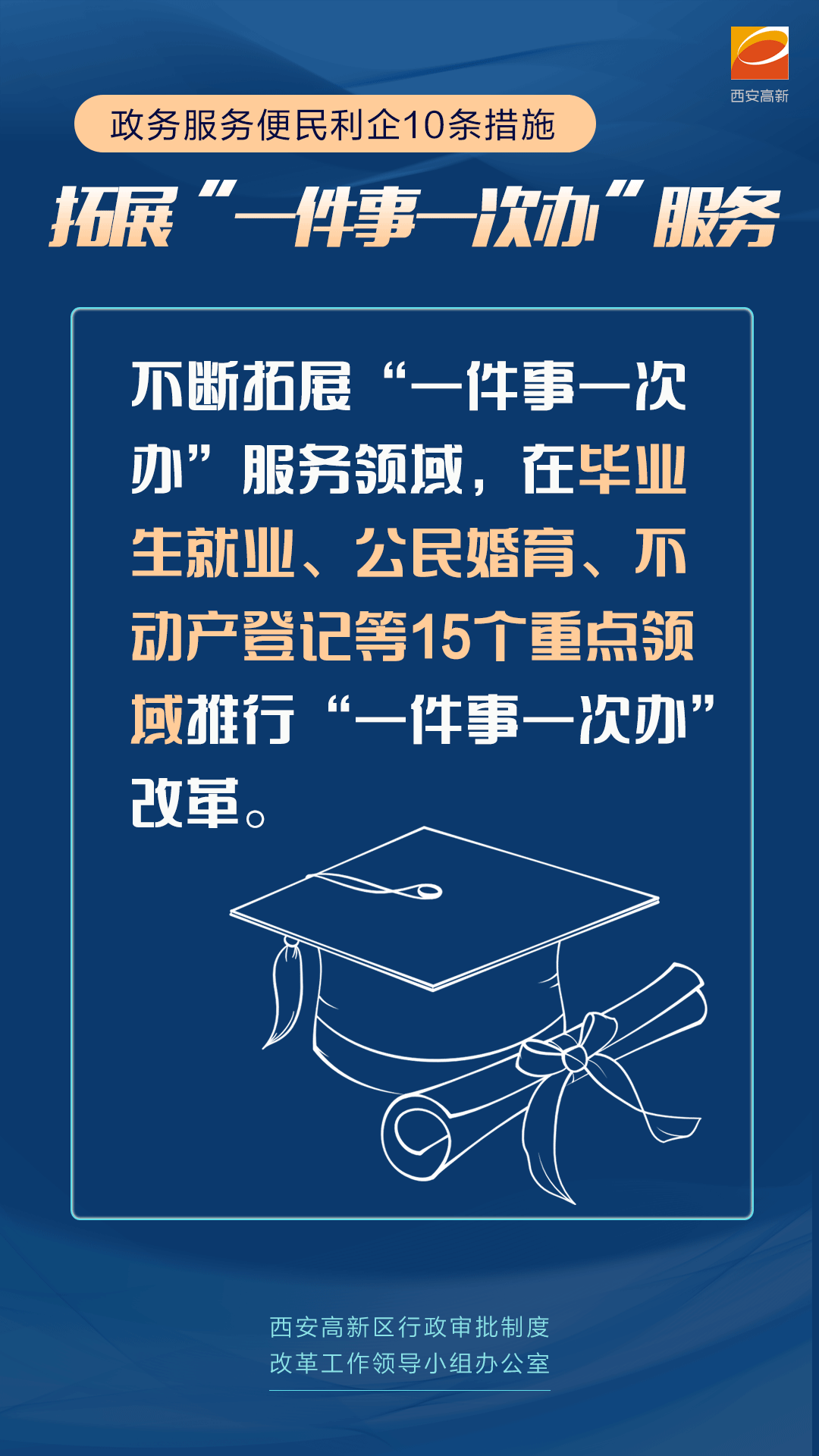 西安高新区政务服务便民利企10条措施