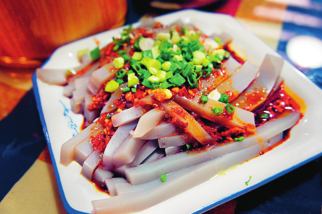 沙米凉粉图片摘编自《走进武威》