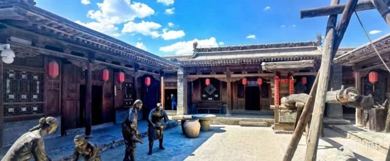 甘肃省榆中县青城古镇景点(央广网发 刘健博 供图)