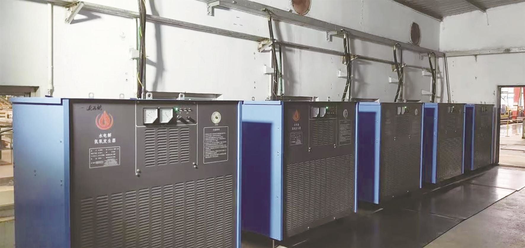 氢氧切割设备。 纵横钢铁供图