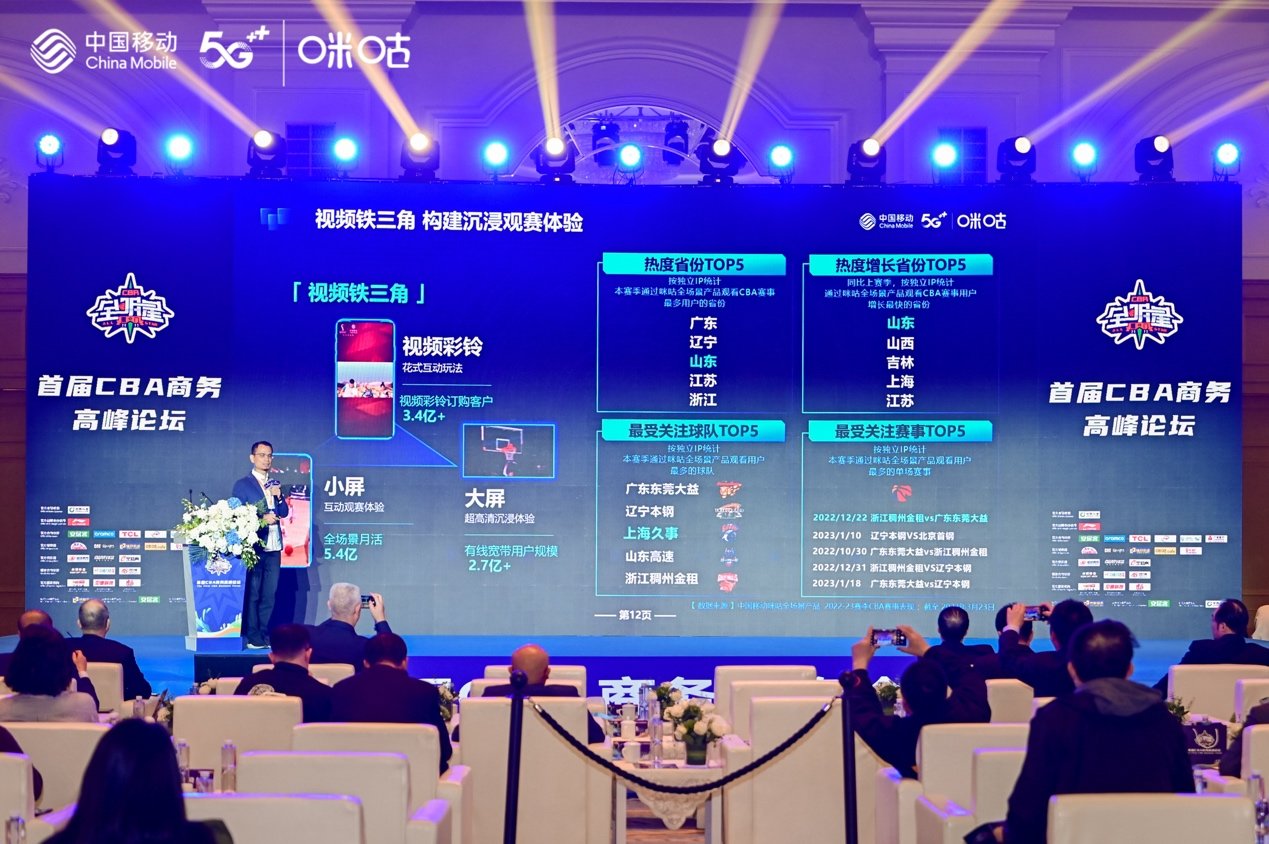 创新“元宇宙看CBA全明星”体验，中国移动咪咕加速数智<em>体育</em>元宇宙实践 - 企鹅直播