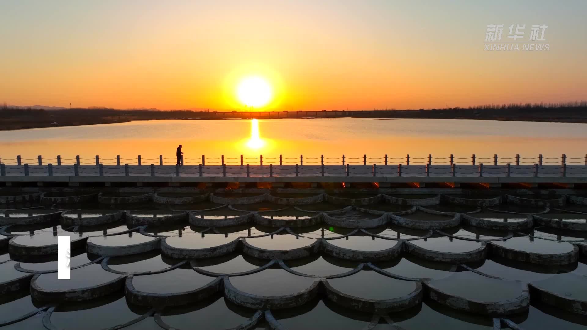 千城胜景｜河北灵寿：千鸟栖滹沱 碧水映晚霞