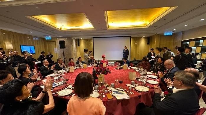 香港举办原田优美欢迎晚宴 感谢其援助港人善举_凤凰网