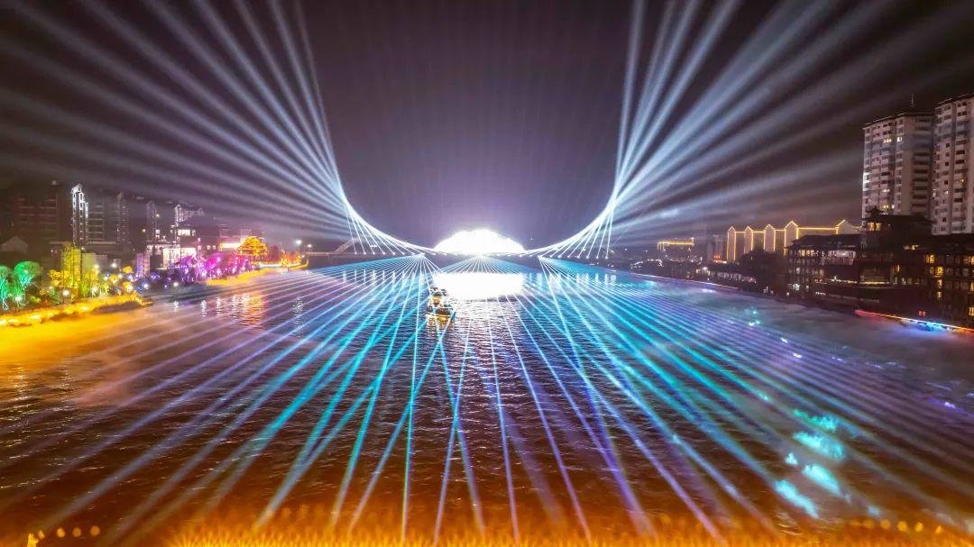 和平湖夜游