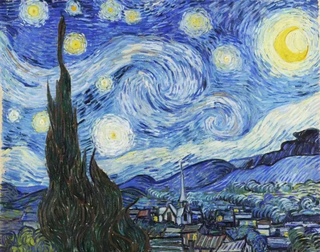 星空,1889年