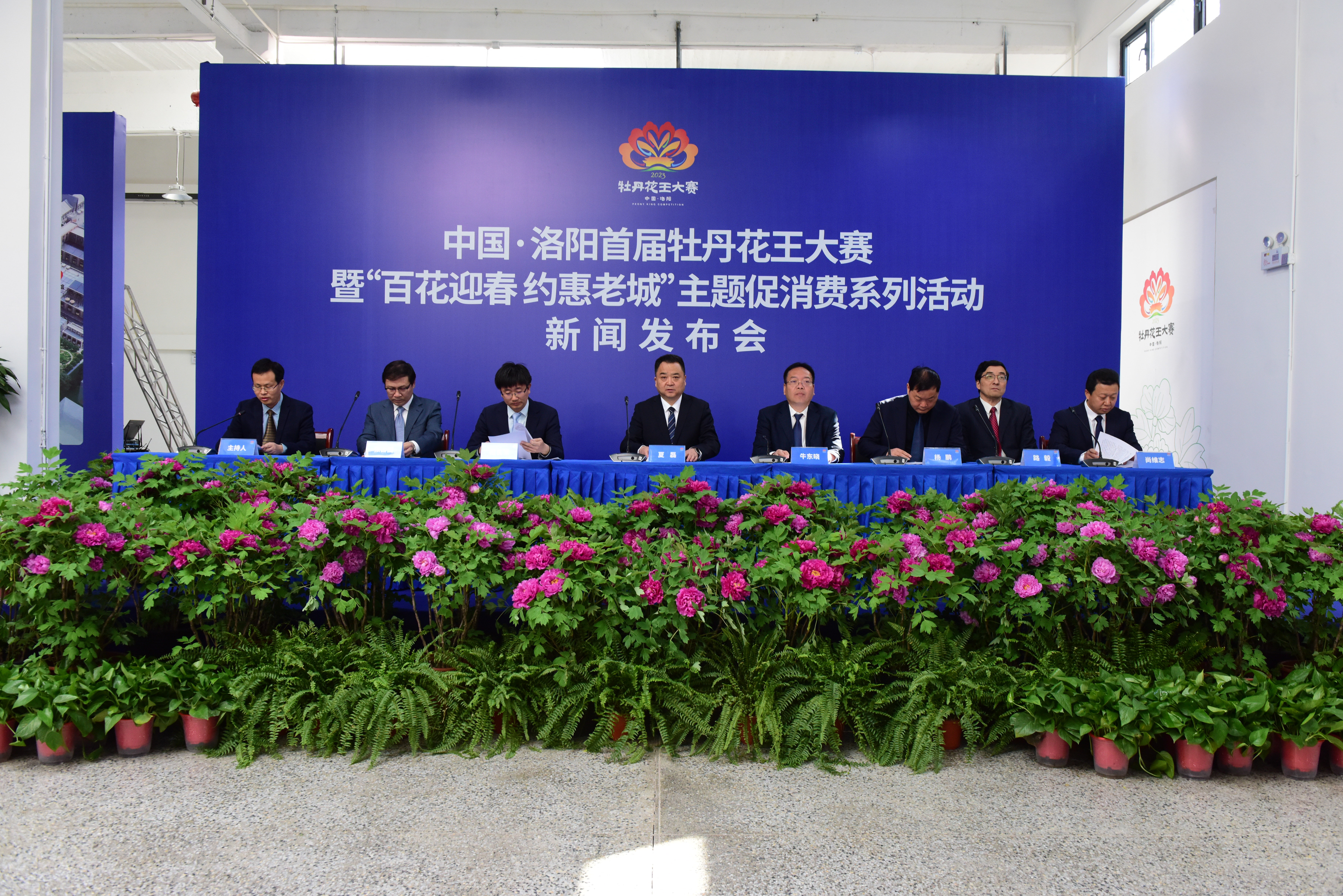 中国&middot;洛阳首届牡丹花王大赛暨“百花迎春 约惠老城”主题促消费系列活动新闻发布会举行