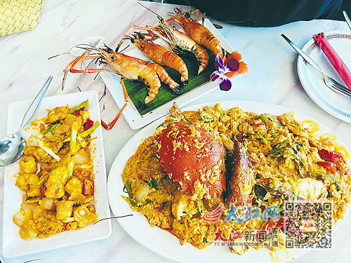 游客拍的泰国美食