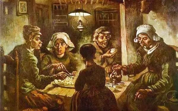 吃 土豆的人,1885年