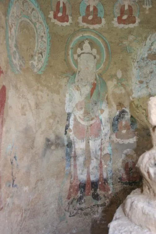 ▲ 第9窟 吐蕃时期的壁画