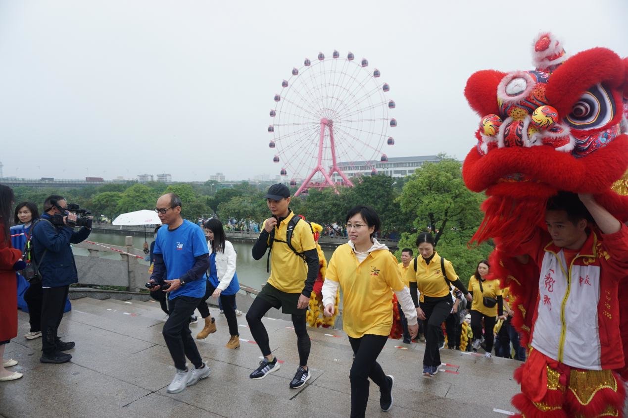 佛山50公里徒步|三水线4万人一路向前,迎春风感受美丽佛山