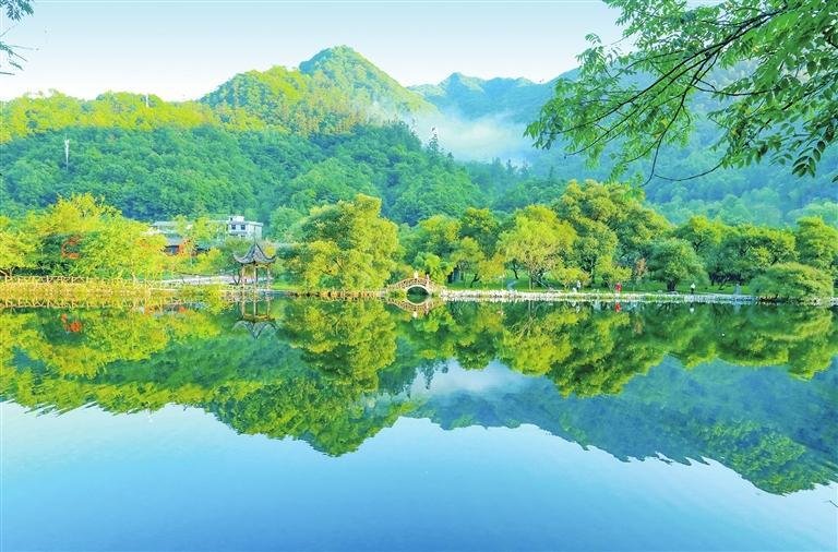 阳坝水景