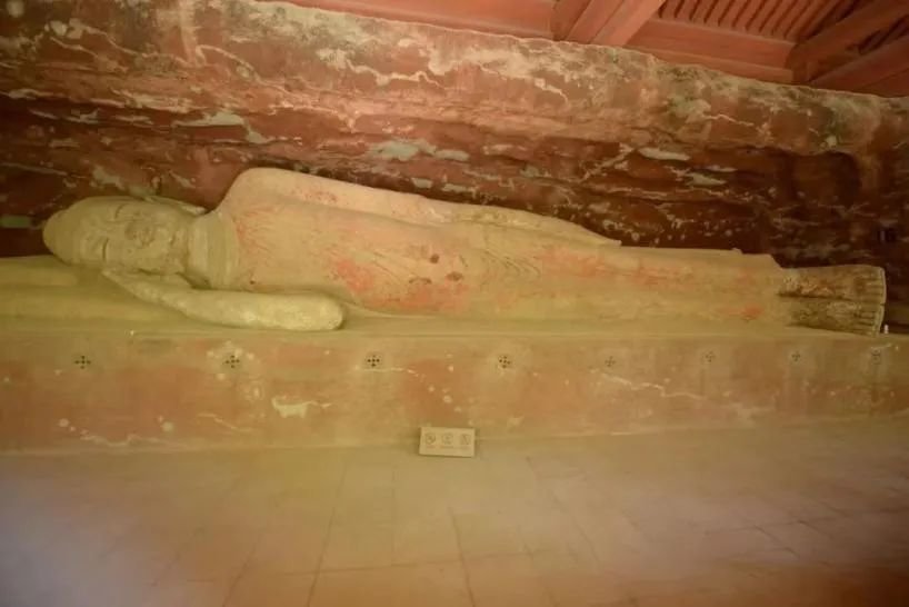 ▲ 第16窟 释迦牟尼涅槃像