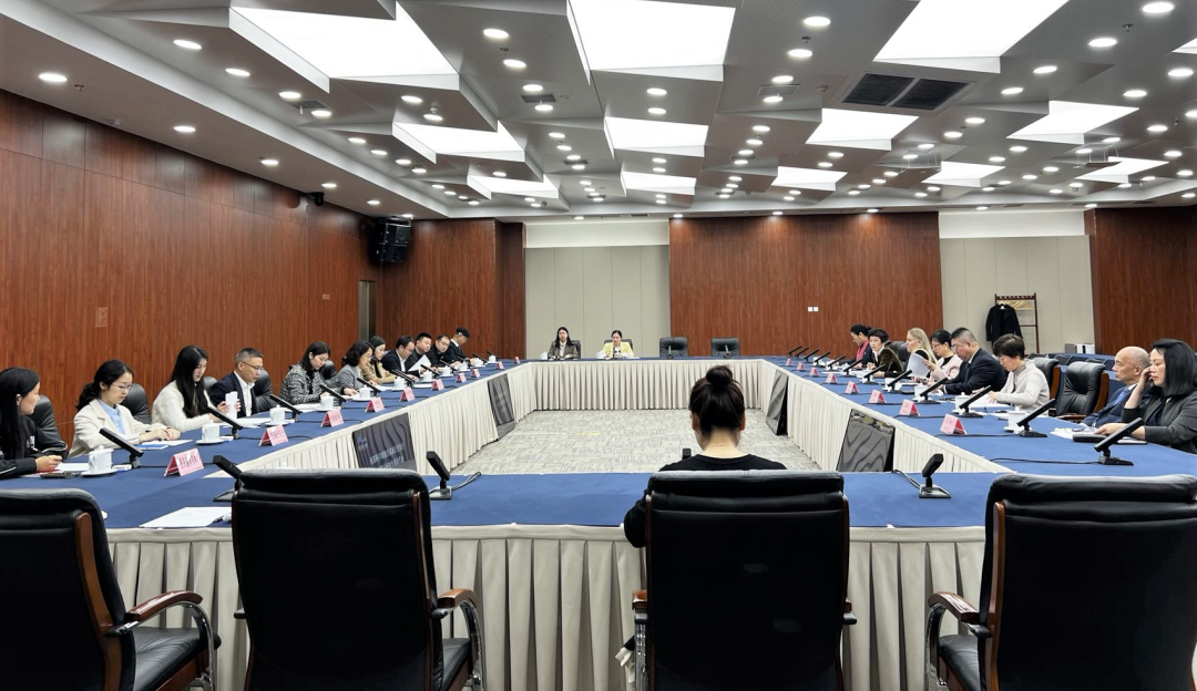 △代表团与高新区座谈交流