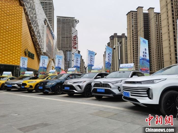 图为参展车辆。 张海雯 摄