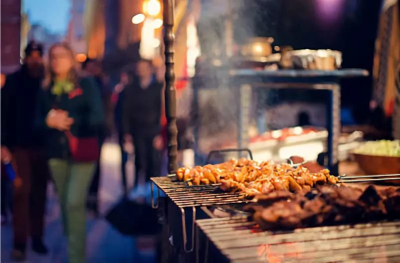 在甘肃人的美食清单中 “烤肉”一定排在“C”位