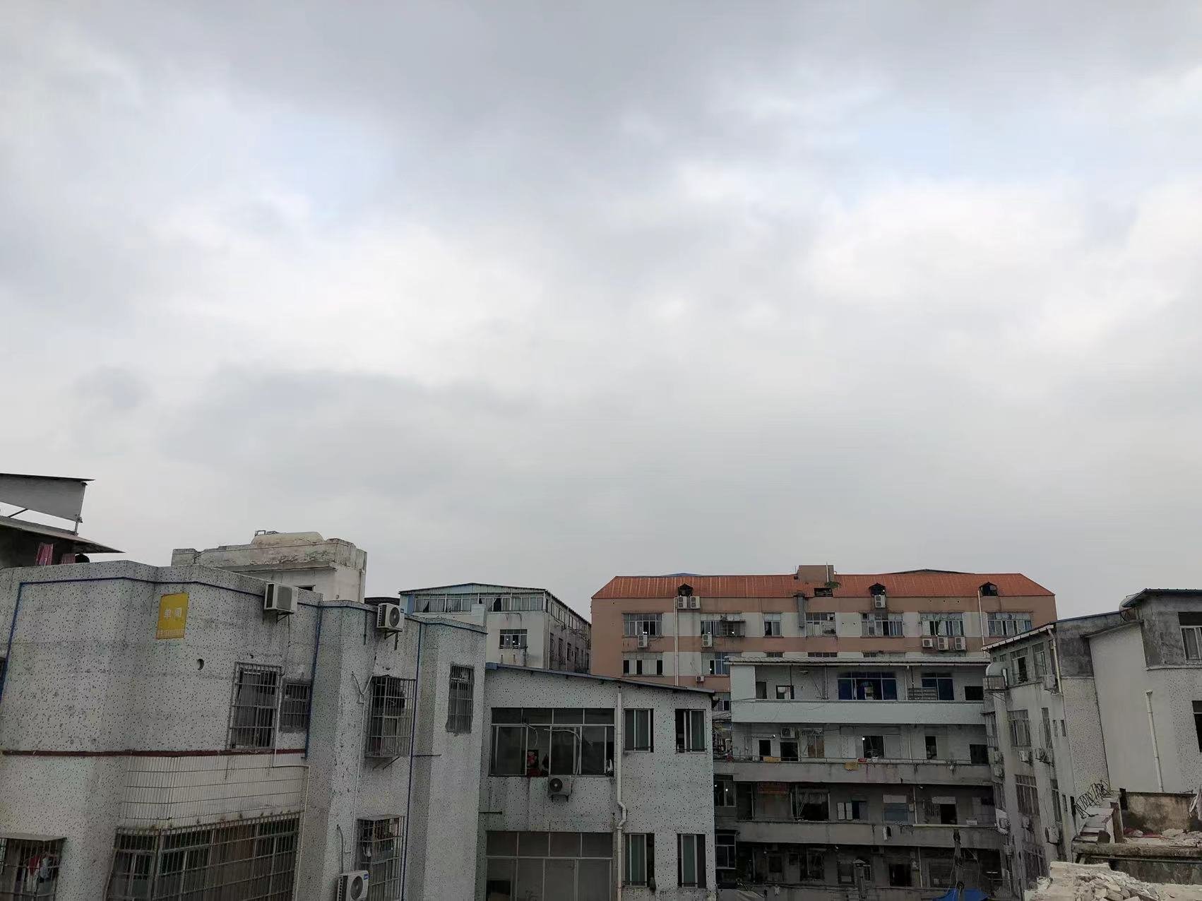 目前，部分自建房顶楼加盖的铁皮房尚未拆除。