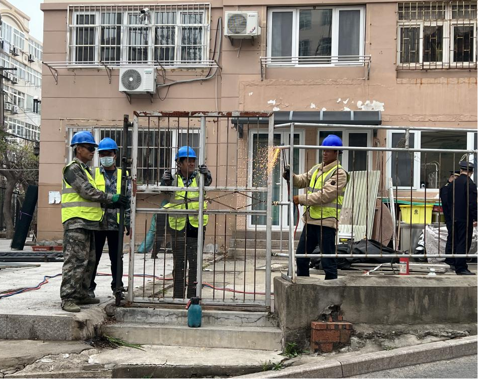 向违法建筑“亮剑”,市北区宁夏路街道持续发力老旧街区改造
