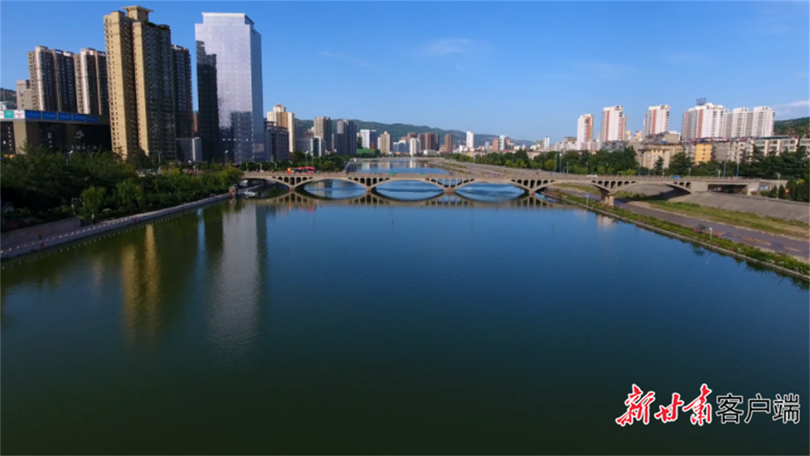 藉河风情线（资料图）