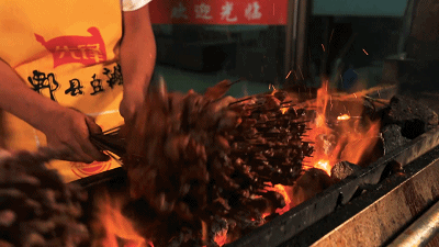 在甘肃人的美食清单中 “烤肉”一定排在“C”位