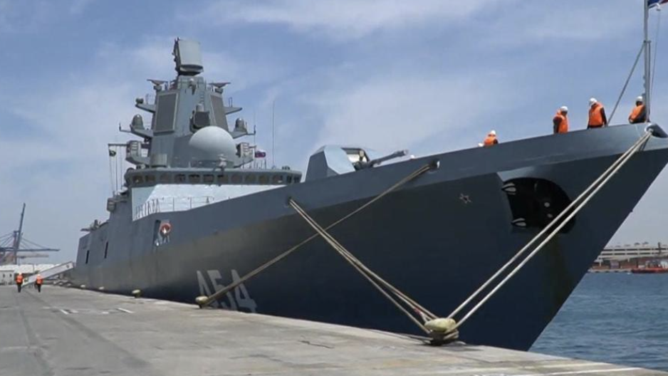 十年来首次！俄罗斯舰队停靠沙特吉达港