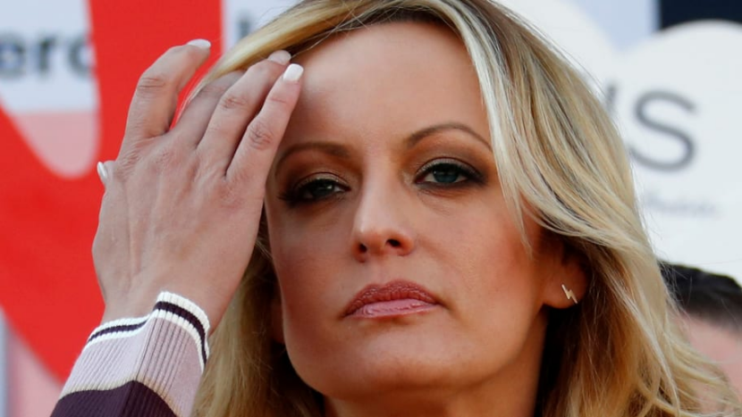 ▎美国成人电影导演、演员斯托米&middot;丹尼尔斯（Stormy Daniels）。